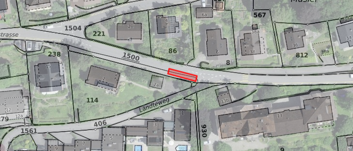 Verkehrseinschränkung Schneckenbühlstrasse